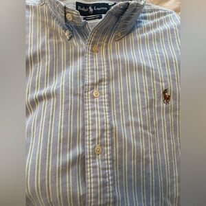 Men’s Ralph Lauren Button Down Long Sleeve Shirt Classic Fit